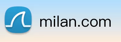 milan.com Logo